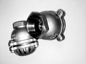 Quality JIS 10K CS Flanged Foot Valve , Threaded 3 Inch Pump Foot Valve wholesale