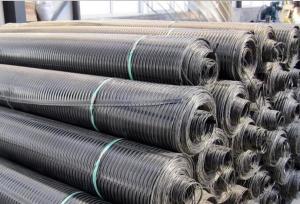 Quality Uniaxial Soil Reinforcement Geogrid PP PE For Railway Highway Project wholesale