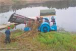 Automatic Cutter Lake Plants Boats Water Hyacinth Grass Aquatic Weed Harvester