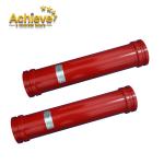 123mm SCHWING Pump Parts Twin Wall Pipe ST52 Casting Steel