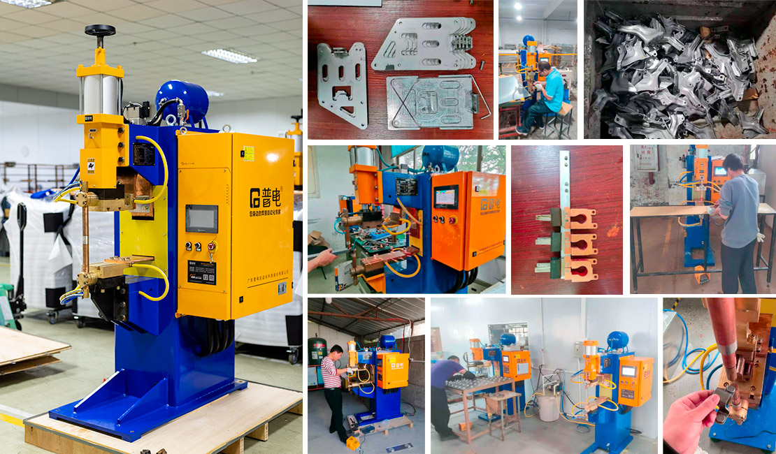 14L/Min Auto Spot Welder Multi Point 3.5mm Sheet Metal Welding Machine