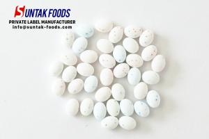 Quality Sugar Free Lozenge Mints / Bulk Xylitol Candy Triangle Or Round Shape wholesale