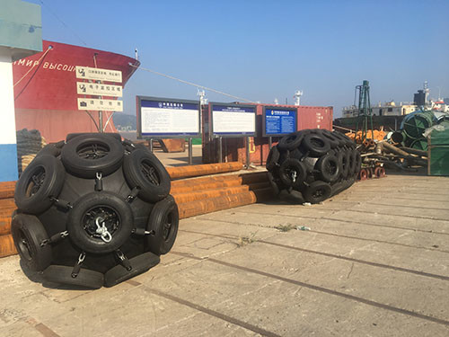 Integral Winding Rubber Fender Inflatable Boat Buoy Explosion Proof