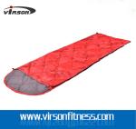 wholesale cotton flannel sleeping bag banana shape bag 3 season sleeping bag