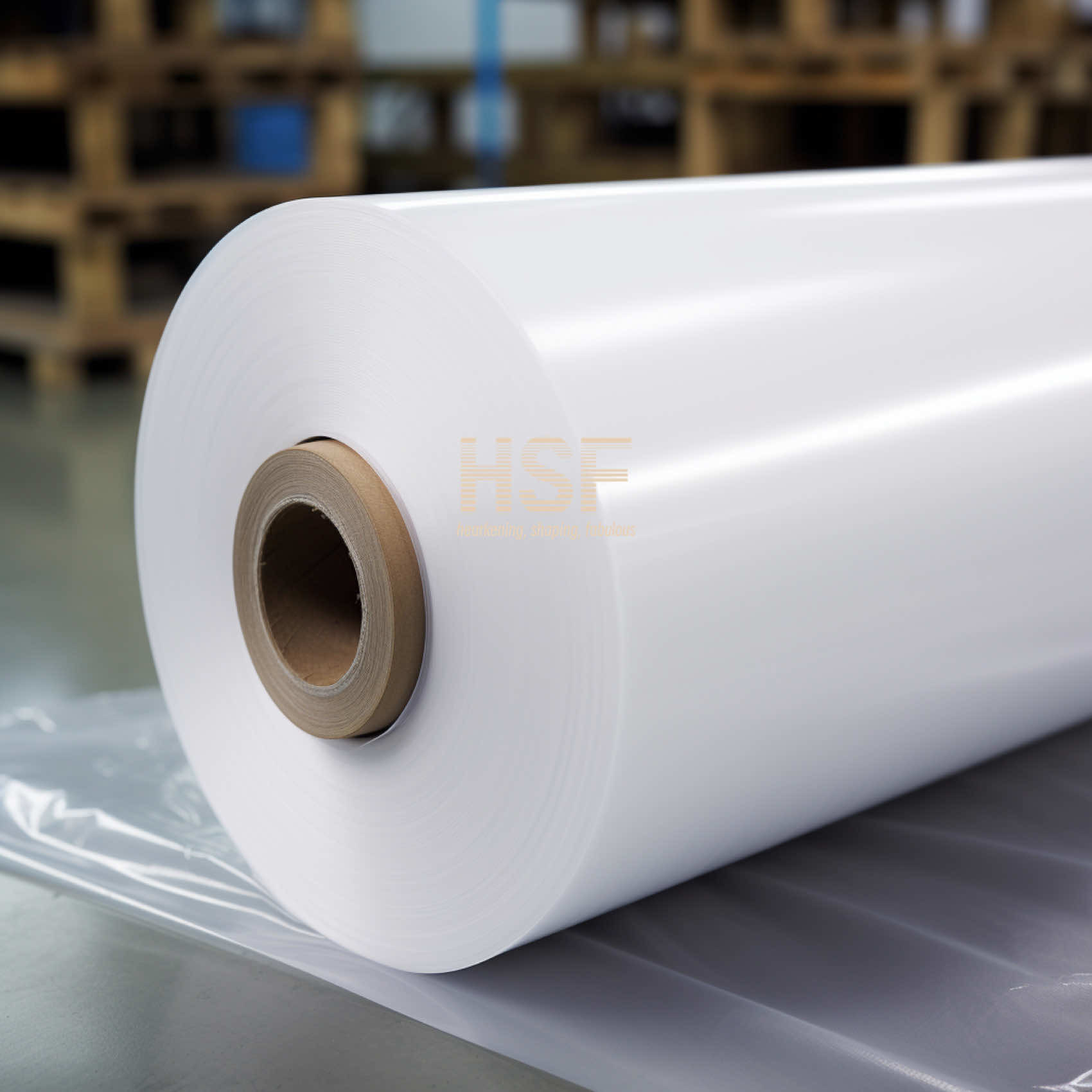 60 Micron Translucent White Cast Polypropylene CPP Film High Clarity