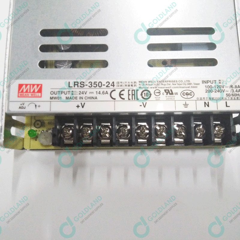 Vitronics MR933 SMT Reflow Oven Parts LRS-350-24 MW Power Switch