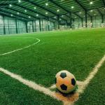 Customized Football Synthetic Grass 12000dtex 20stitches Every 10cm