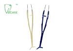 Oral Examination Dental Tweezer ABS Handle Stainless Steel Head