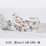 Bow Personalised Printed Ribbon 40mm Floral Printed Ribbon