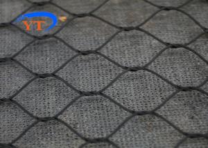 Quality Black Oxide Balustrade Cable Mesh , Stainless Steel 304 Zoo Security Mesh Fencing wholesale