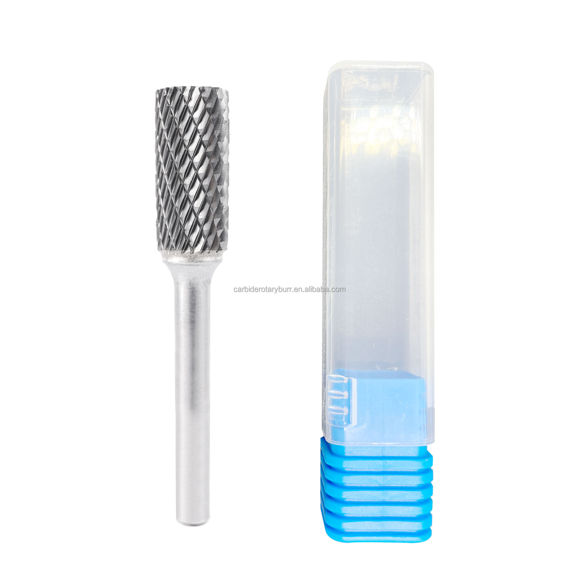Tungsten Carbide Burr Double Cut 6mm Shank for Metal Grinding