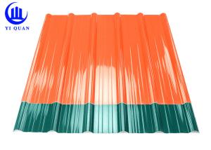 Quality UPVC House Cover Construction Heat Insulation Roof Tiles Sheet wholesale