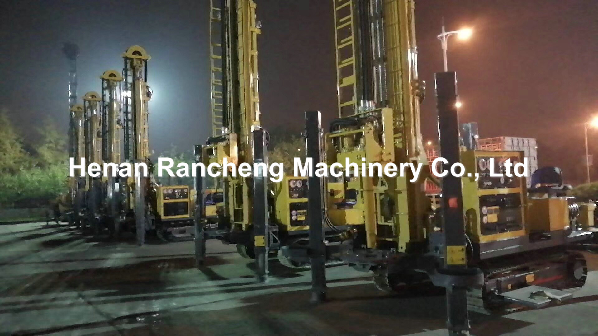 400m Drilling Depth 89mm Drill Rod Water Well Drilling Machine 97KW Rated Power