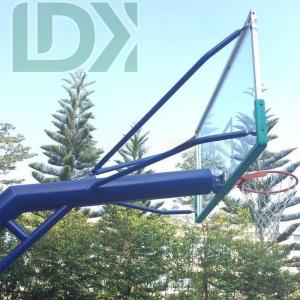 Quality Outdoor Basketball Stand With Tempered Glass Backboard Inground Baketball Hoop wholesale