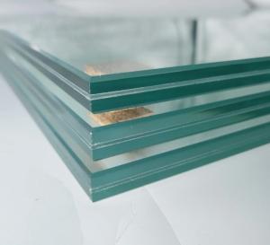 Quality 6.38mm - 19.38mm Safety Processed Tempered Toughened Laminated Glass wholesale