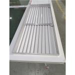 Custom Aluminum Alloy Fixed Glass Window With Air Conditioning Vent