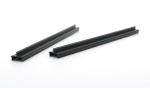 Modern Black Acoustic Door Sweep Internal Door Bottom Seal Strip