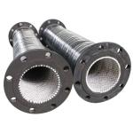 Flexible Rubber Ceramic Lined Hose Wear Corrosion Resistant for Granit Slurry