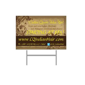 Quality Recyclable Customized PP Corflute Sign Corrugated Plastic Yard Sign Durable wholesale