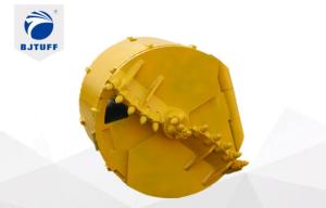 Quality 120cm Forging Welding Hard Rock Drilling Bucket 13 Bullet Teeth For Drilling Rig wholesale