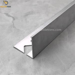 Quality Silver Tile Edging Strip 2500mm Length Trim Edge Trim Profile wholesale