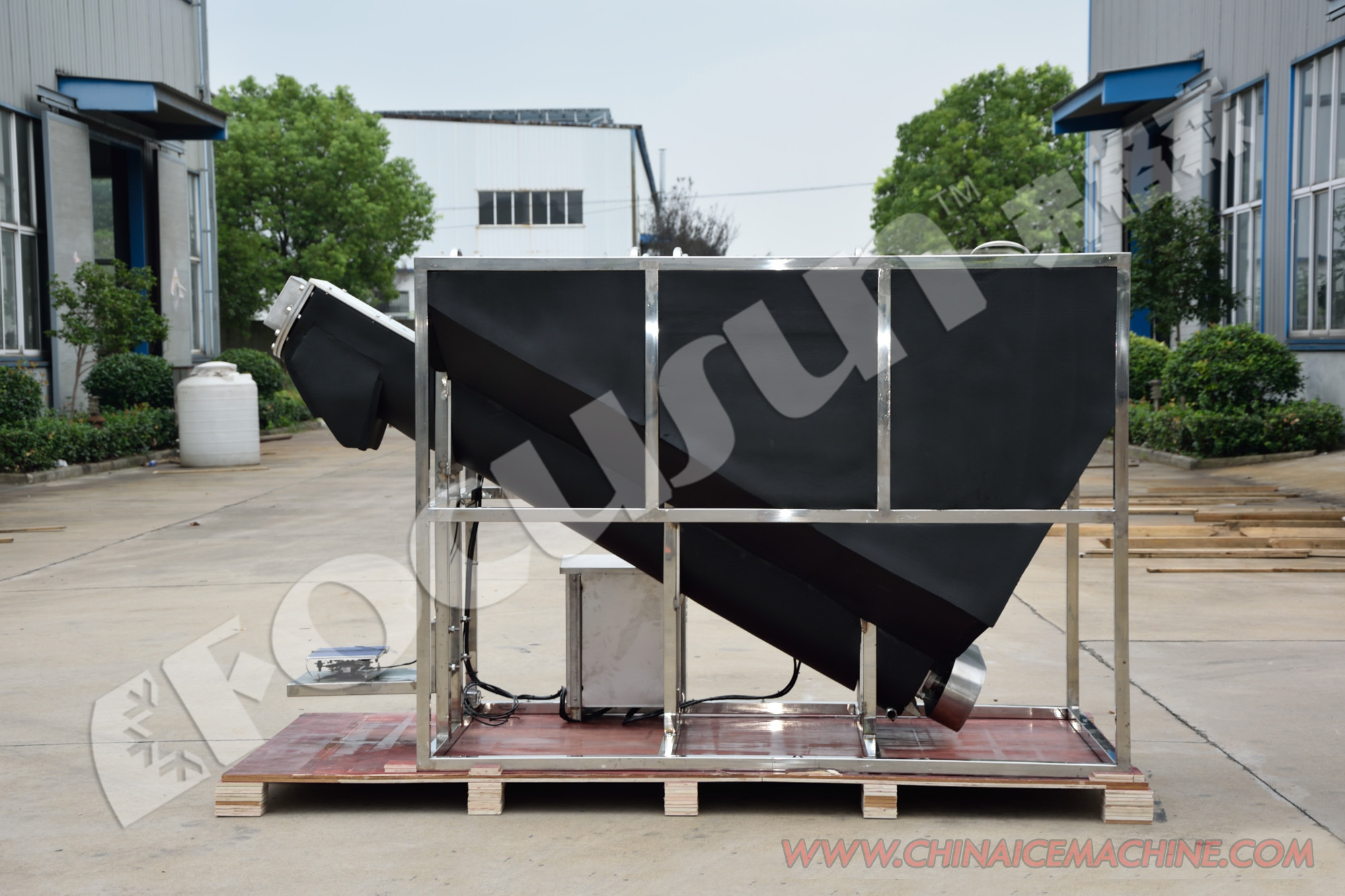 Other SUS304 Semi-Automatic Ice Cube Ice Tube Packing Machine with 1000kg/hr Capacity