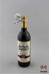 High Defeat Resistance EAS Bottle Tag PVC Coated Steel Cable No Need Pin
