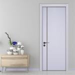 45mm Thick Modern Fireproof Wood Doors 2 Hour Fire Rated Wood Door