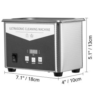 Quality 0.8L Ultrasonic Cleaning Machine 304 Stainless Steel Digital With Timer wholesale