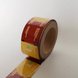 Quality LDPE 55mm 85 Micron Printed Packaging Film Roll wholesale