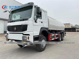 Quality Howo 6X6 Off Road 20000L 5000 Gallon Water Bowser Truck wholesale