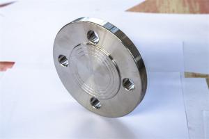 Quality B16 5 Ansi Blind Flange Lined Slip Raised Face Blank Double Paddle wholesale