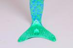 Girls Green Swimmable Mermaid Tails , Mermaid Tail Swimsuit For Kids
