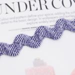Nylon Wavy Ribbon Garment Accessories Rick Rack Trim