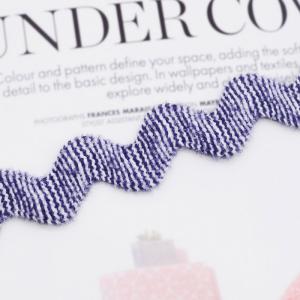 Quality Nylon Wavy Ribbon Garment Accessories Rick Rack Trim wholesale