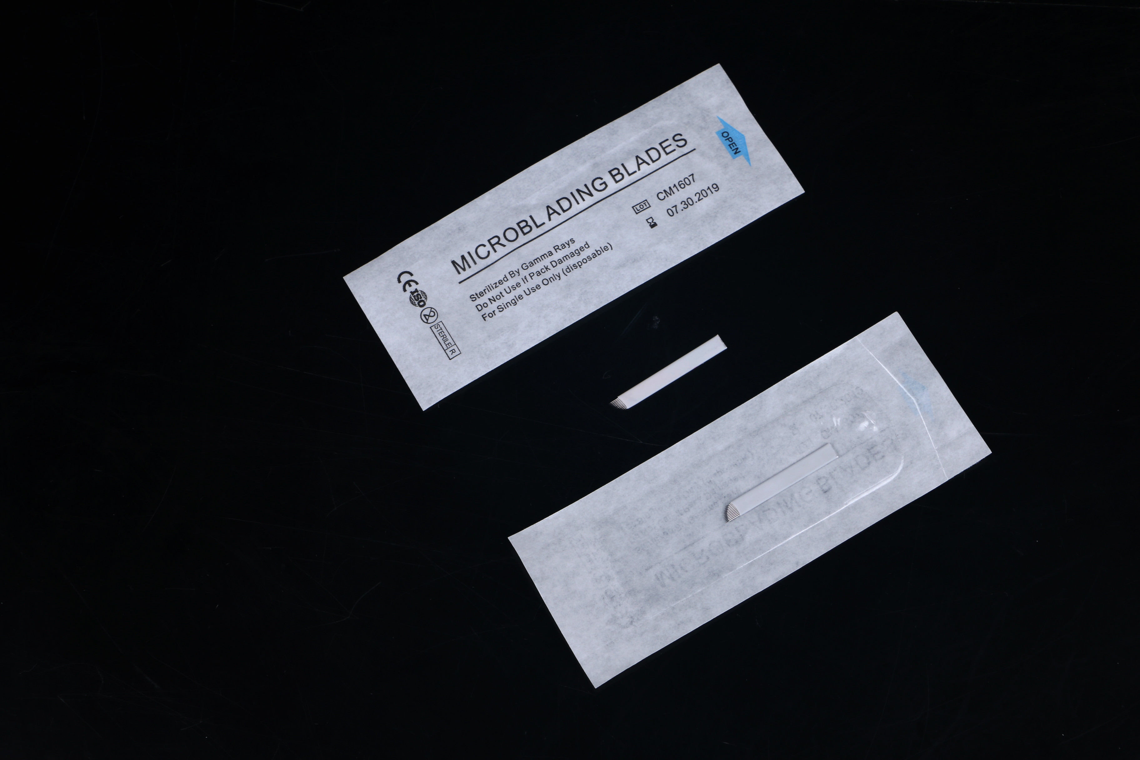 Minimum Trauma 0.25mm 9 Pin White Curve Blade For 3D Eyebrow Microblading Pen