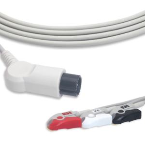 Quality 6 Pins Length 3.4m ECG Patient Cable 3 Lead With CN101 Connector wholesale