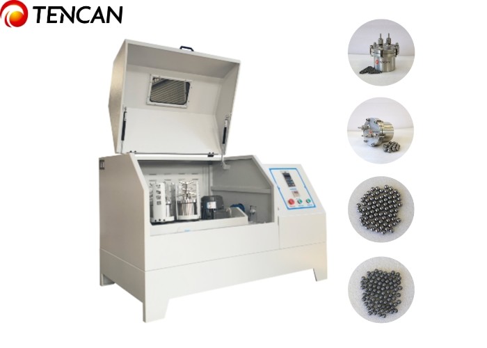 0.1-0.66kg/h Production Ability Planetary Ball Mill with Minimum 0.1μm Output Size