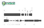 Quarry benching operations downhole drilling tools proprietary heat treatment