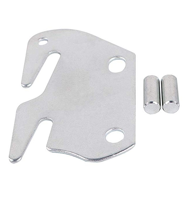 Bed Frame to Headboard or Footboard Attachment Kit 35 Down Hook Plates for Mirrors or Panels