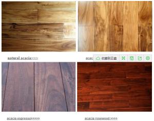Quality bronze small leaf acacia hardwood flooring wholesale