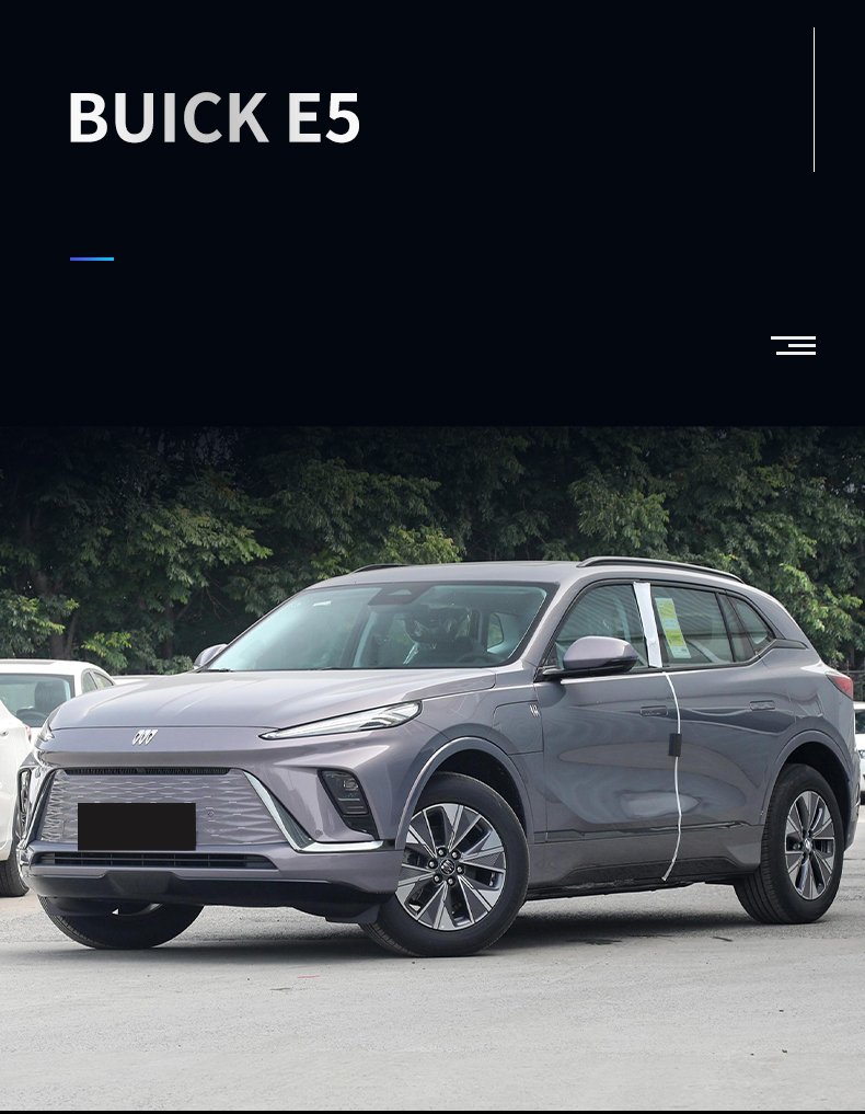 2024 Buick E5 Left Hand Drive Intelligent Electric Large 5-seater SUV Equipped with TPMS Yes and 14 Radar Safety Features