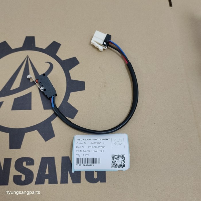 Excavator Parts Switch Assy 22U-06-22360 22U0622360 For PC360 PC380 PC390
