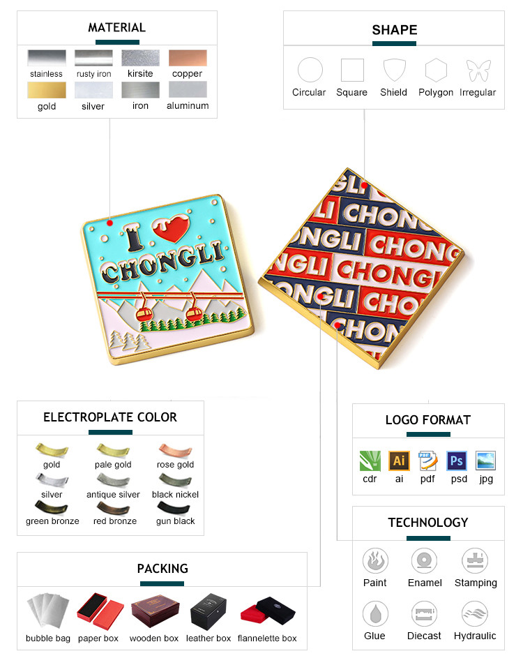 Enamel 3D Refrigerator Magnets Zinc Alloy Material With Logo