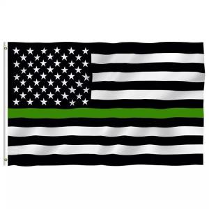 Quality Green Line customized screen printed high quality wholesale