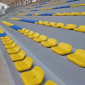 Quality Floor Mounted Low Back HDPE Stadium Bucket Seats For Concret Steps wholesale