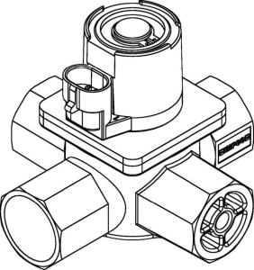Quality LPG Vapor Female Outlet FL 50046 001 IMPCO Lockoff wholesale