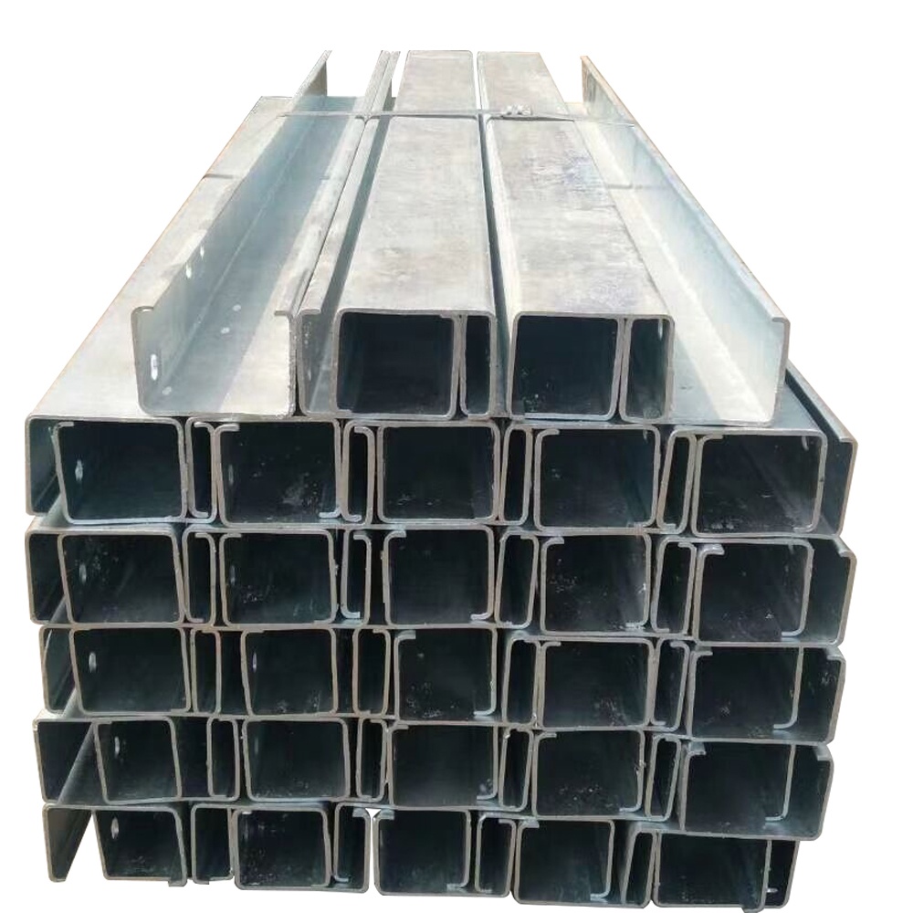 Roadway Safety Hot Dip Galvanized Steel Guardrail Crash Barrier C Post for Protection