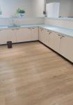 5mm Wood Grain SPC Flooring Unilin Click Beach Sunset Burlywood Eco Friendly