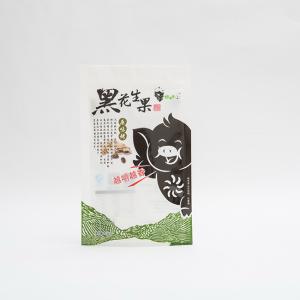 Quality 180g Roasted Peanut Stand Up Pouch Fruit Custom Plastic Food Bags 102 Microns wholesale